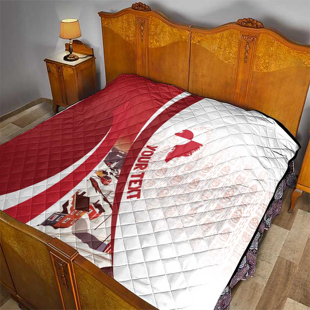 Personalized Greenland Quilt Tupilaks Inspired