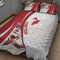 Personalized Greenland Quilt Bed Set Tupilaks Inspired