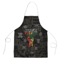 Juneteenth Black History Apron Inspirational Quotes Collage