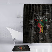 Juneteenth Black History Bathroom Set Inspirational Quotes Collage
