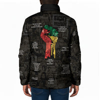 Juneteenth Black History Padded Jacket Inspirational Quotes Collage