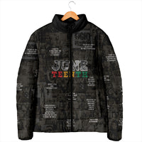 Juneteenth Black History Padded Jacket Inspirational Quotes Collage