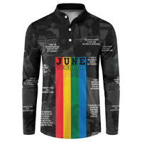 Juneteenth 2026 Black History Button Sweatshirt Freedom Quotes Collage