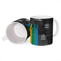 Juneteenth 2026 Black History Ceramic Mug Freedom Quotes Collage