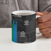 Juneteenth 2026 Black History Ceramic Mug Freedom Quotes Collage