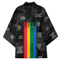 Juneteenth 2026 Black History Kimono Freedom Quotes Collage