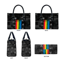 Juneteenth 2026 Black History Leather Bag Freedom Quotes Collage
