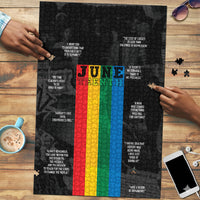 Juneteenth 2026 Black History Puzzle Freedom Quotes Collage