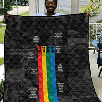 Juneteenth 2026 Black History Quilt Freedom Quotes Collage
