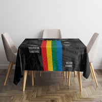 Juneteenth 2026 Black History Tablecloth Freedom Quotes Collage