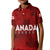 Personalised Canada Soccer Kid Polo Shirt Women's WC 2023 Maple Style - Wonder Print Shop