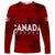 Personalised Canada Soccer Long Sleeve Shirt Women's WC 2023 Maple Style - Wonder Print Shop