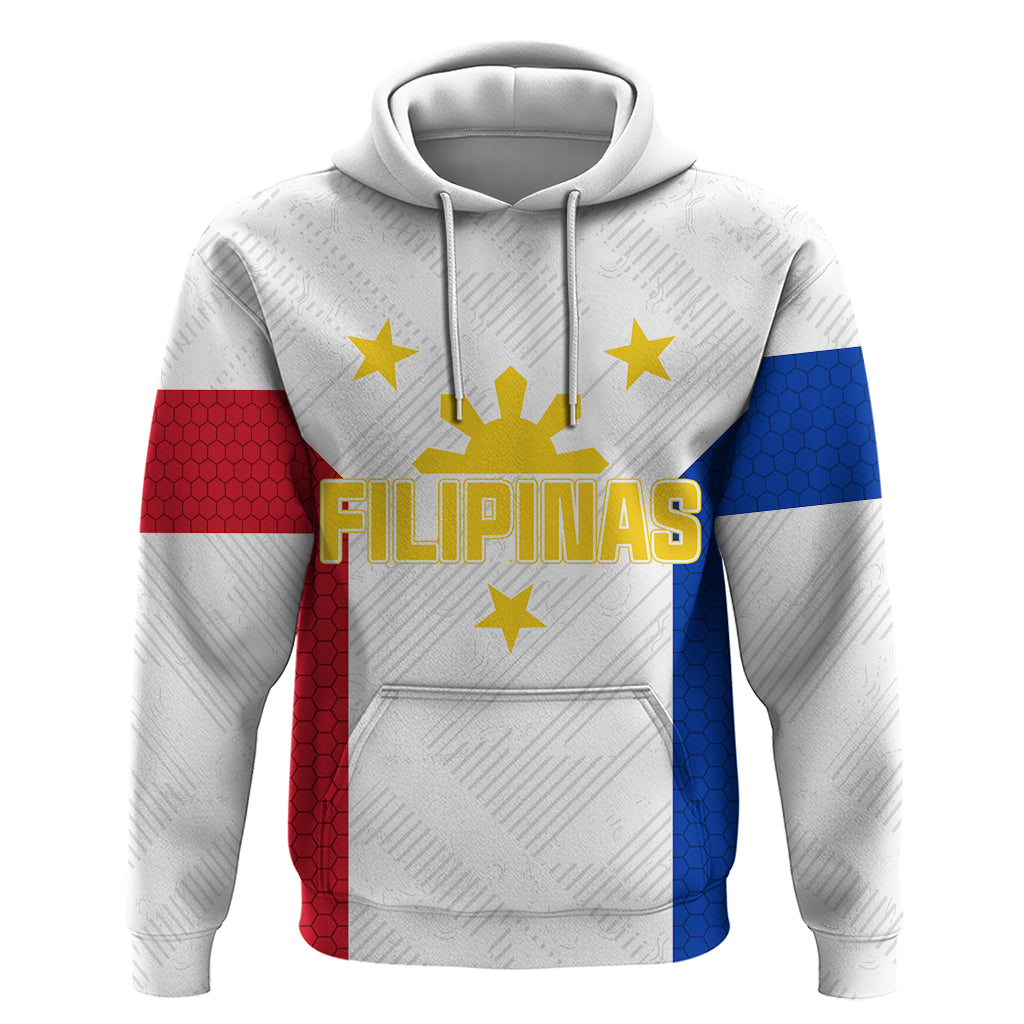 Personalised Philippines Football Hoodie Women's WC 2023 Filipinas Basic Ver - Wonder Print Shop