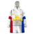 Personalised Philippines Football Wearable Blanket Hoodie Women's WC 2023 Filipinas Basic Ver - Wonder Print Shop