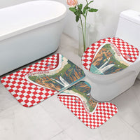 Plitvice Waterfall Hrvatska Scenery Bathroom Set