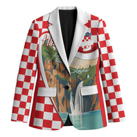 Plitvice Waterfall Hrvatska Scenery Blazer