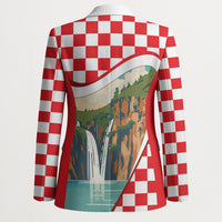 Plitvice Waterfall Hrvatska Scenery Blazer