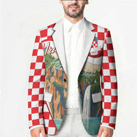 Plitvice Waterfall Hrvatska Scenery Blazer