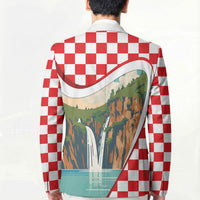 Plitvice Waterfall Hrvatska Scenery Blazer