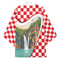 Plitvice Waterfall Hrvatska Scenery Kimono