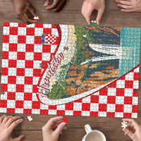 Plitvice Waterfall Hrvatska Scenery Puzzle