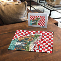 Plitvice Waterfall Hrvatska Scenery Puzzle