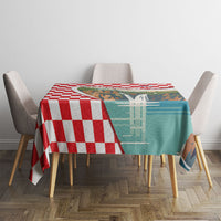 Plitvice Waterfall Hrvatska Scenery Tablecloth