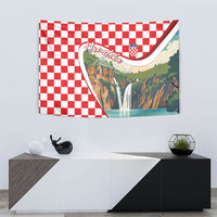 Plitvice Waterfall Hrvatska Scenery Tapestry