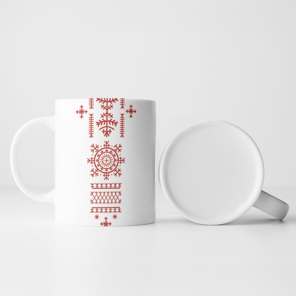 Croatia Sicanje Tattoo Inspired Ceramic Mug The Kolo