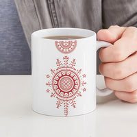 Croatia Sicanje Tattoo Inspired Ceramic Mug The Kolo