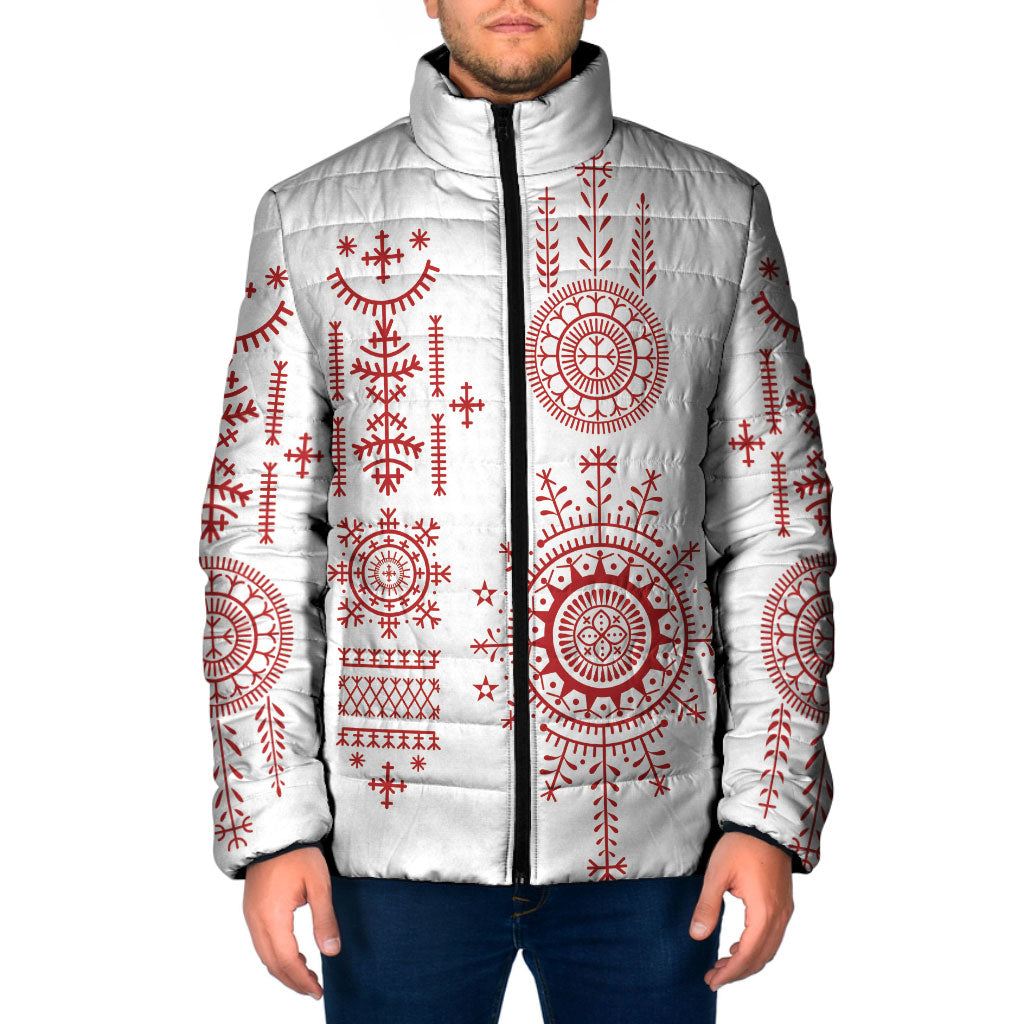 Croatia Sicanje Tattoo Inspired Padded Jacket The Kolo