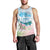 Chucks N Pearls 2024 Men Tank Top Pink Green Rocking The World - Wonder Print Shop