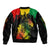 Jamaica Reggae Bomber Jacket Legend Bob Sketch Style One Love LT7 - Wonder Print Shop