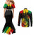 jamaica-reggae-couples-matching-mermaid-dress-and-long-sleeve-button-shirts-bob-marley-sketch-style-one-love