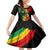 Jamaica Reggae Family Matching Mermaid Dress and Hawaiian Shirt Legend Bob Sketch Style One Love LT7 - Wonder Print Shop