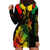 Jamaica Reggae Hoodie Dress Legend Bob Sketch Style One Love - Wonder Print Shop