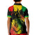 Jamaica Reggae Kid Polo Shirt Legend Bob Sketch Style One Love - Wonder Print Shop