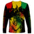 Jamaica Reggae Long Sleeve Shirt Legend Bob Sketch Style One Love - Wonder Print Shop