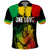 Jamaica Reggae Polo Shirt Legend Bob Sketch Style One Love - Wonder Print Shop