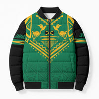JLP Choose Jamaica Bomber Puffer Jacket - Wonder Print Shop