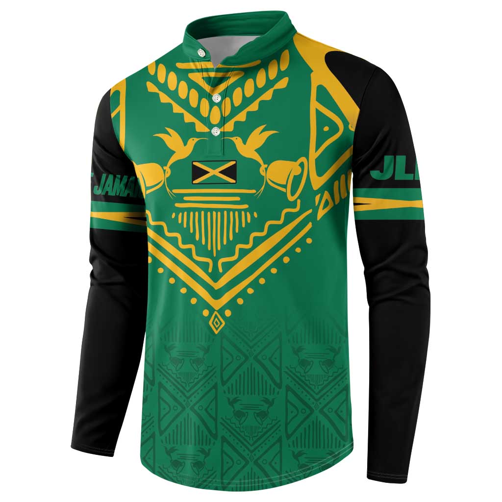 JLP Choose Jamaica Button Sweatshirt - Wonder Print Shop