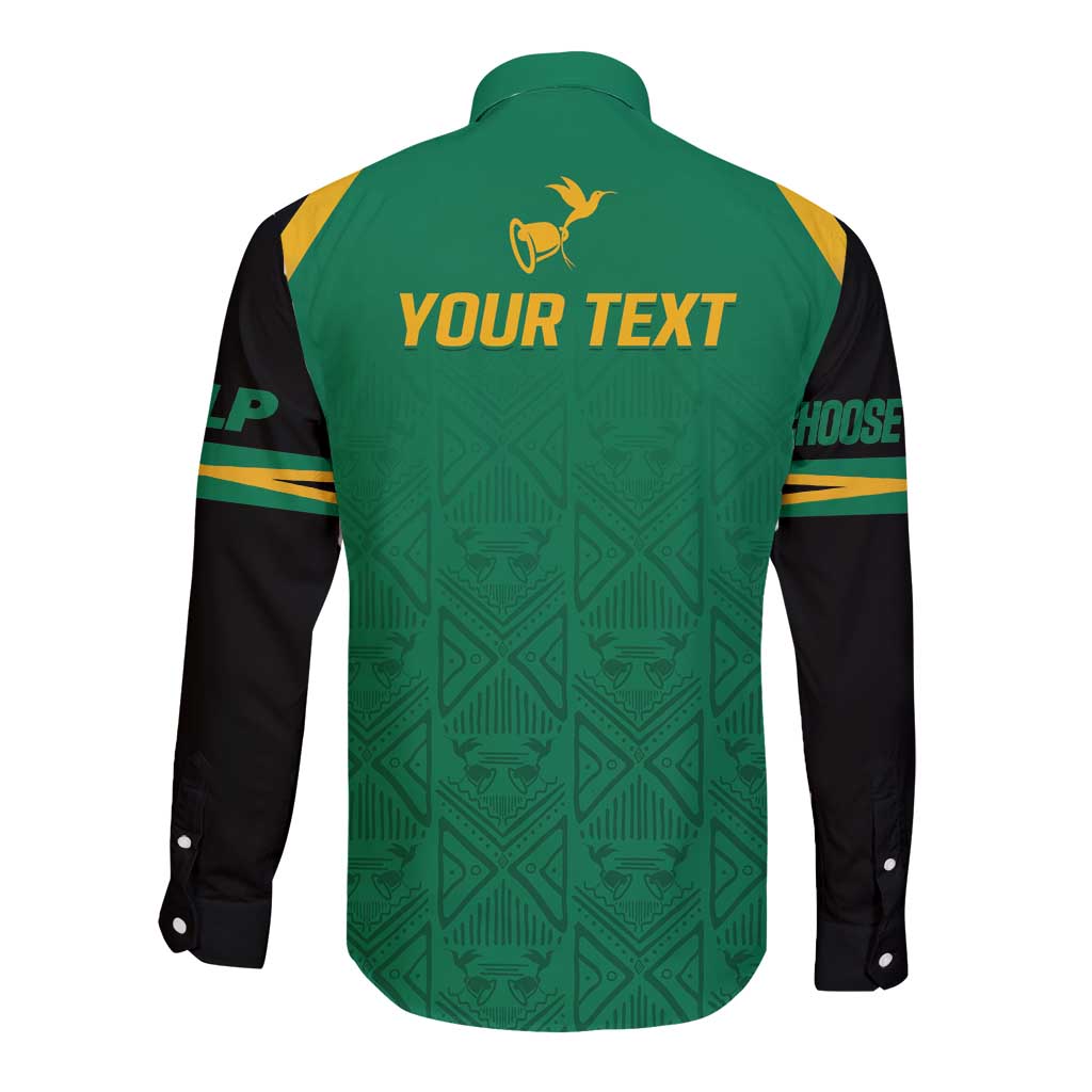 JLP Choose Jamaica Long Sleeve Button Shirt - Wonder Print Shop