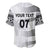 Personalised Fiji Rugby Baseball Jersey Kaiviti WC 2023 Jersey Replica - White LT7 - Wonder Print Shop