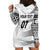 Personalised Fiji Rugby Hoodie Dress Kaiviti WC 2023 Jersey Replica - White - Wonder Print Shop