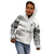 Personalised Fiji Rugby Kid Hoodie Kaiviti WC 2023 Jersey Replica - White - Wonder Print Shop