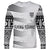 Personalised Fiji Rugby Long Sleeve Shirt Kaiviti WC 2023 Jersey Replica - White - Wonder Print Shop