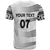 Personalised Fiji Rugby T Shirt Kaiviti WC 2023 Jersey Replica - White - Wonder Print Shop