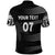 Personalised Fiji Rugby Polo Shirt Kaiviti WC 2023 Jersey Replica - Black - Wonder Print Shop