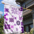 Vintage Hawaii Garden Flag Hawaiian Quilt Kapa Mismatch Purple - Wonder Print Shop