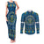 Happy Hanukkah Couples Matching Tank Maxi Dress and Long Sleeve Button Shirt Love and Lights Menorah LT7 - Wonder Print Shop